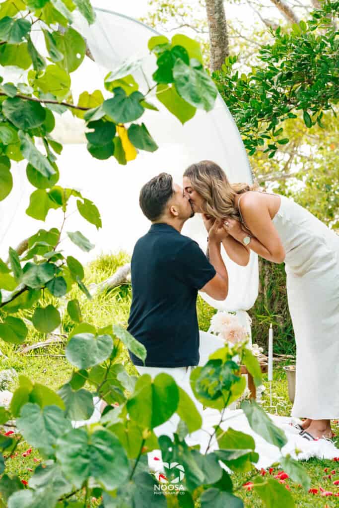 Noosa Romantic Proposal Photographer