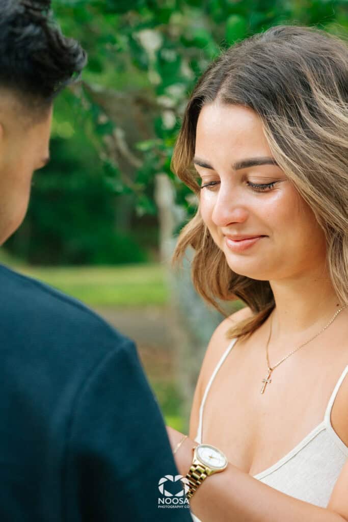 Noosa Romantic Proposal Photographer