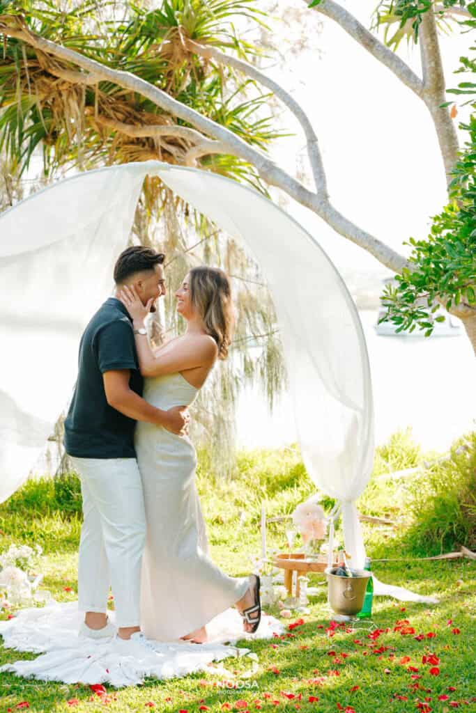 Noosa Romantic Proposal Photographer