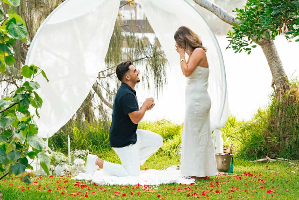 Noosa Romantic Proposal Photographer