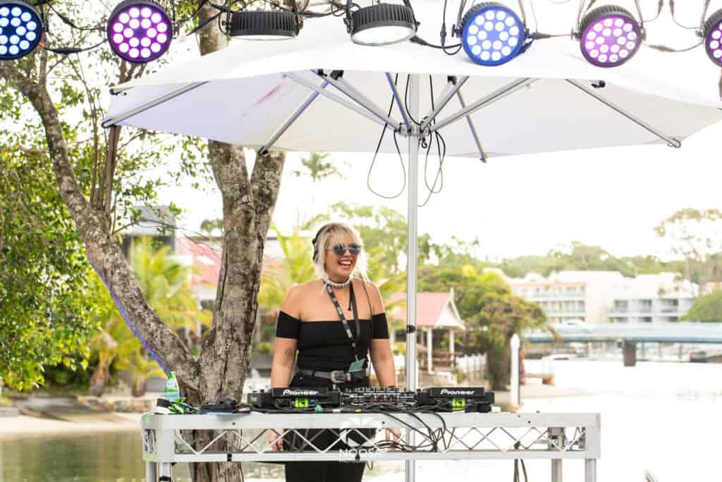 Noosa Food and Wine Festival DJ photographer