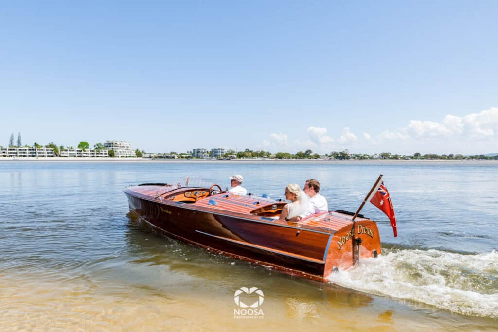 Noosa Wedding Photographer by Noosa Photography Co Noosa Dream Boat