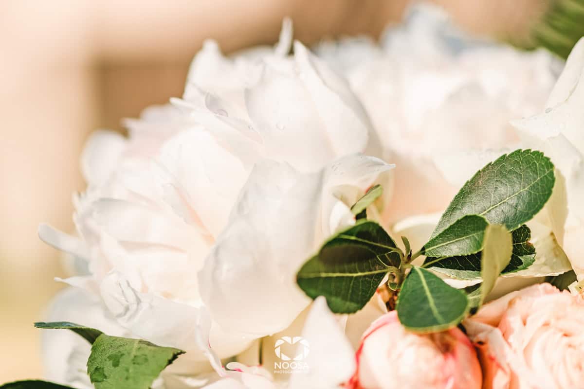 Flowers at a Noosa Wedding