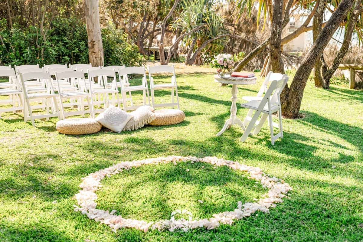 Noosa Wedding Cermemony Hidden Grove