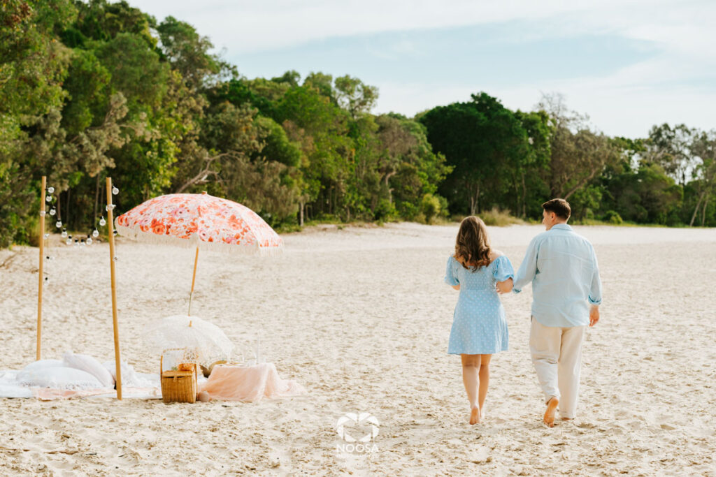 Noosa proposal photography by Noosa Photography Co