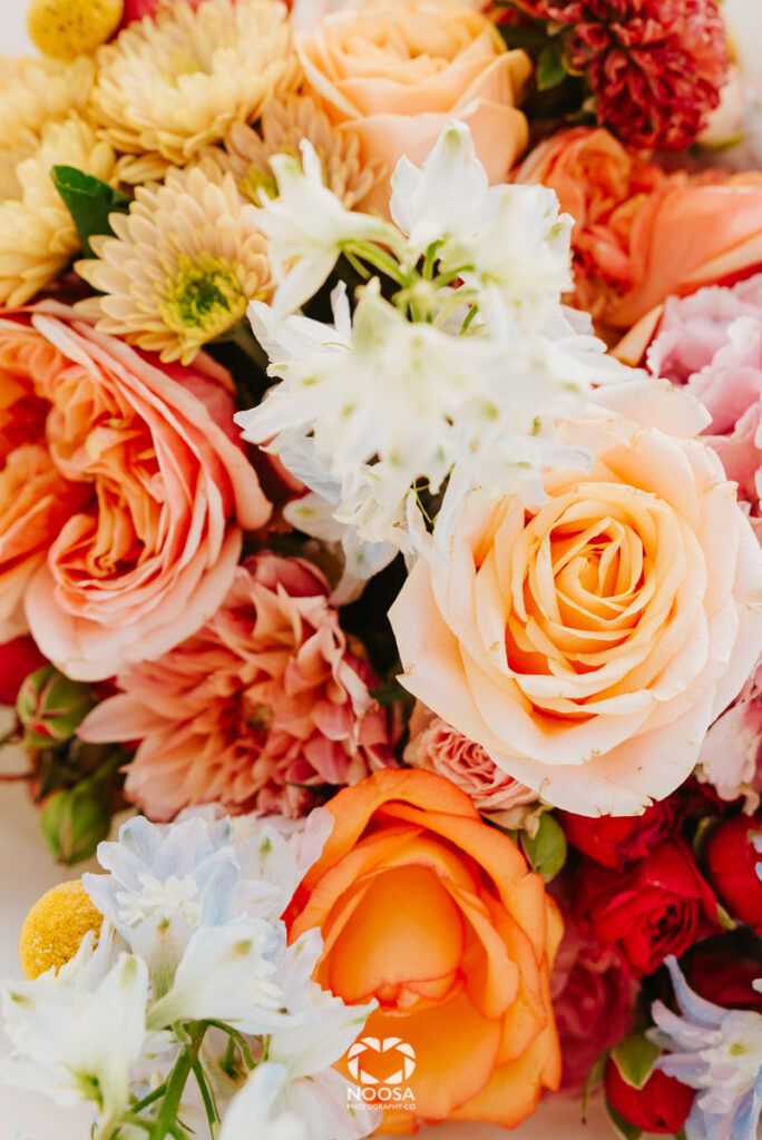 Beautiful bouquet of flowers for a proposal in Noosa