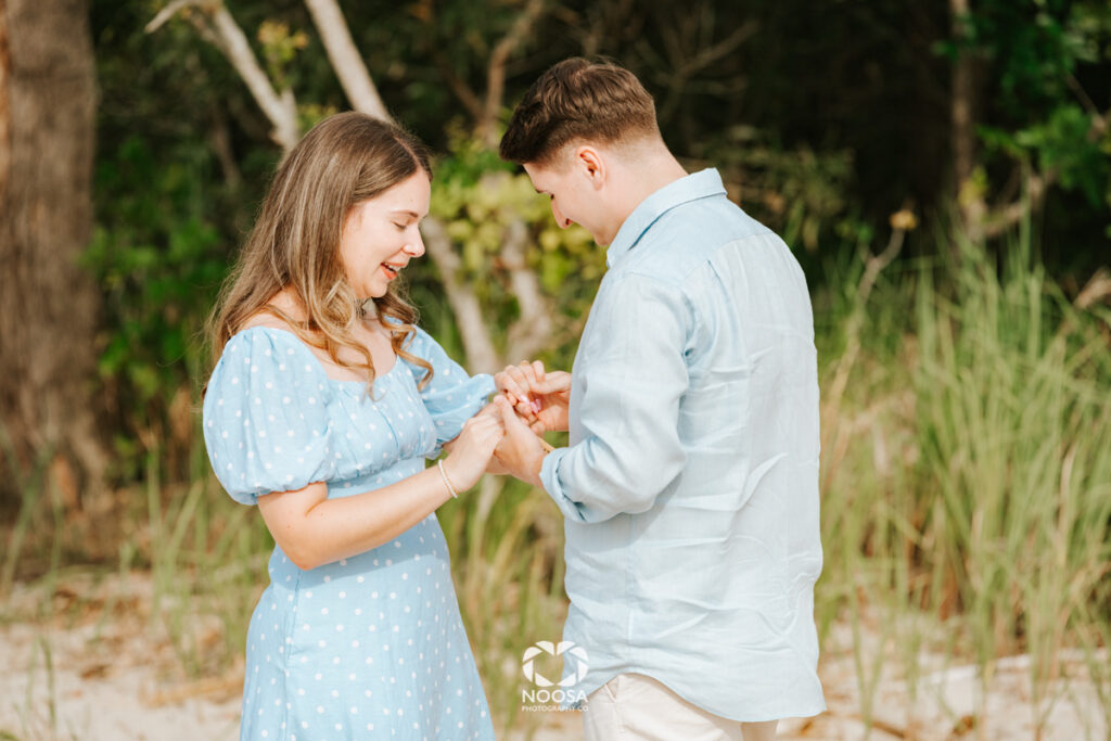 Noosa proposal photography by Noosa Photography Co