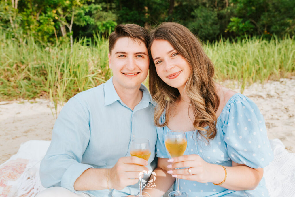 Celebrating Couple in Noosa