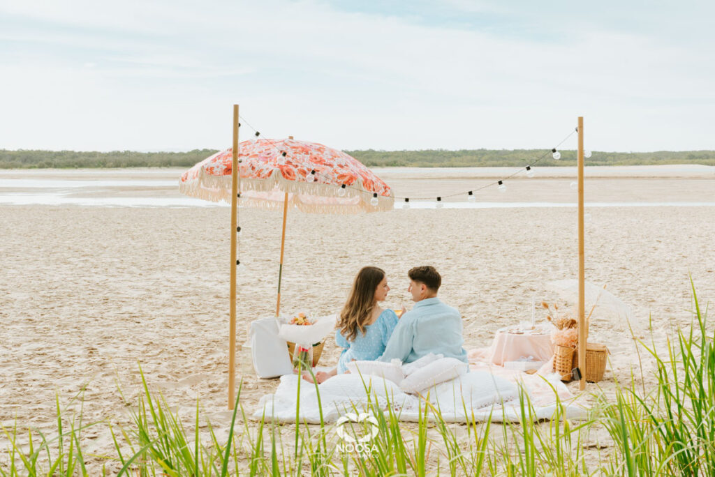 Noosa proposal photography by Noosa Photography Co
