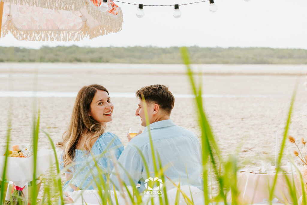 Noosa proposal photography by Noosa Photography Co