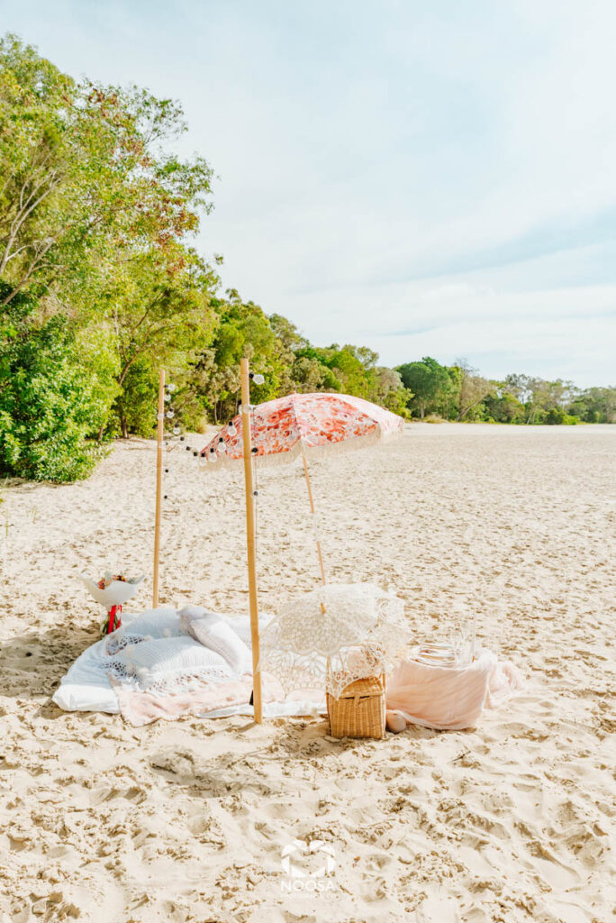 Noosa proposal photography by Noosa Photography Co